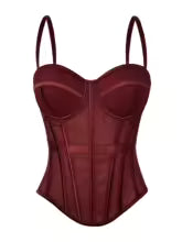 Bustier da donna in pizzo floreale elegante modellante sexy corsetto da donna in pizzo ragazze abiti da sera sottili colture Lady corto dolce body shaper Top