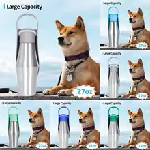 Borraccia Portatile per Cani – Dispenser d'Acqua da Passeggio