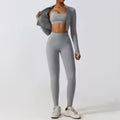 Set Yoga Donna 2/3 Pezzi – Legging, Reggiseno Fitness e Crop Top