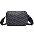 Borsa a Tracolla Uomo in Pelle PU – Design Scozzese Casual e Lavoro